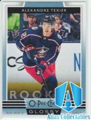 2019-20 Upper Deck Series 1 OPC Glossy Rookies Blue R-7 Alexandre Texier